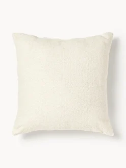 Mantas|Cojines De Exterior>Westwing Collection Cojín de exterior en tejido bouclé Alka Bouclé blanco Off White