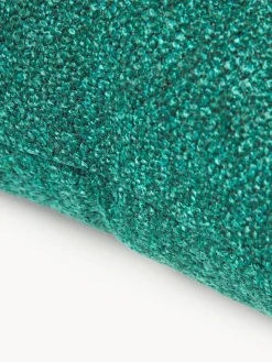 Mantas|Cojines De Exterior></noscript>Westwing Collection Cojín de exterior en tejido bouclé Alka Bouclé verde turquesa