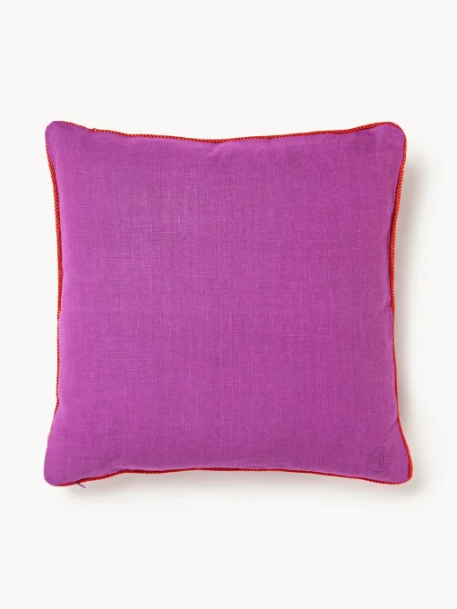 Cojines Decorativos|Mantas>Jonathan Adler Cojín de lino Pompidou