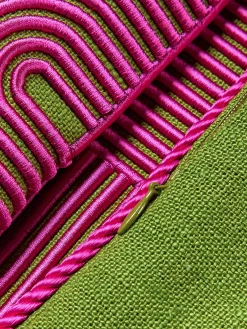 Online Cojín de lino Pompidou Cojines Decorativos|Mantas