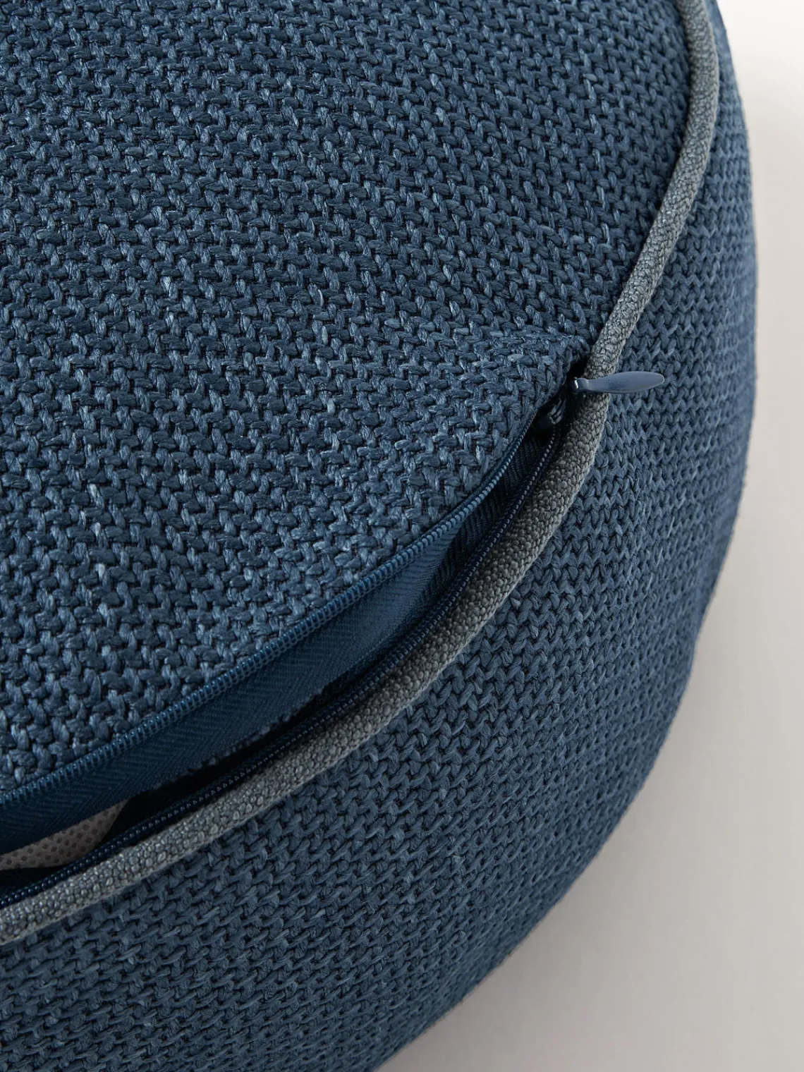 Cojín decorativo redondo con ribete Aya Cojines Decorativos|Mantas