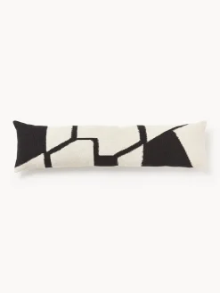 Sale Cojín grande artesanal con motivos geométricos Asta Mantas|Cojines Decorativos