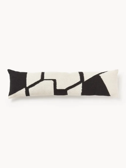 Sale Cojín grande artesanal con motivos geométricos Asta Mantas|Cojines Decorativos