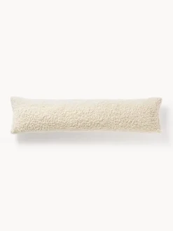 Cojines Decorativos|Mantas>Westwing Collection Cojín grande de borreguillo Dotty Blanco crema