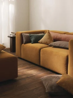 New Cojín grande de pana Kylen Mantas|Cojines Decorativos