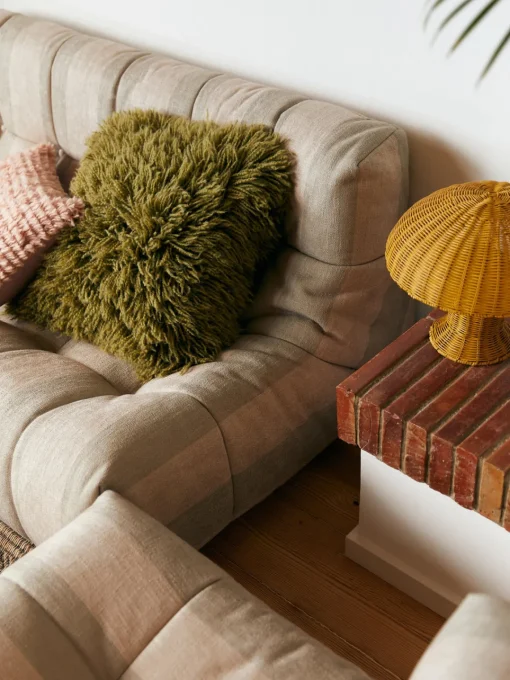 Cojines Decorativos|Mantas>HKLIVING Cojín mullido artesanal Fluffy