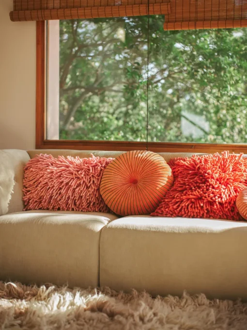 Mantas|Cojines Decorativos>HKLIVING Cojín mullido artesanal Rugged