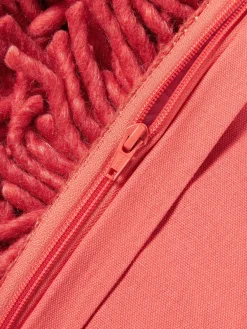 Mantas|Cojines Decorativos></noscript>HKLIVING Cojín mullido artesanal Rugged Rojo