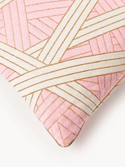 Cojines Decorativos|Mantas></noscript>Missoni Cojín Nastri Rosa palo, beige claro