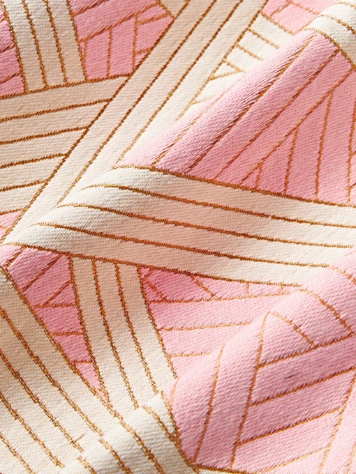 Cojines Decorativos|Mantas>Missoni Cojín Nastri Rosa palo, beige claro