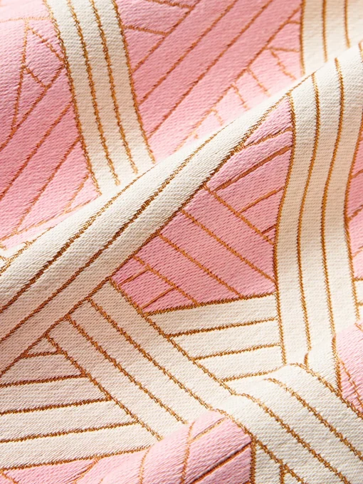 Cojines Decorativos|Mantas>Missoni Cojín Nastri Rosa palo, beige claro