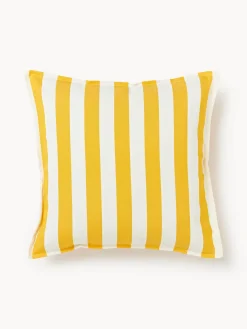 Cojines De Exterior|Cojines Decorativos>Westwing Collection Cojín para exterior Cosby Blanco, amarillo limón
