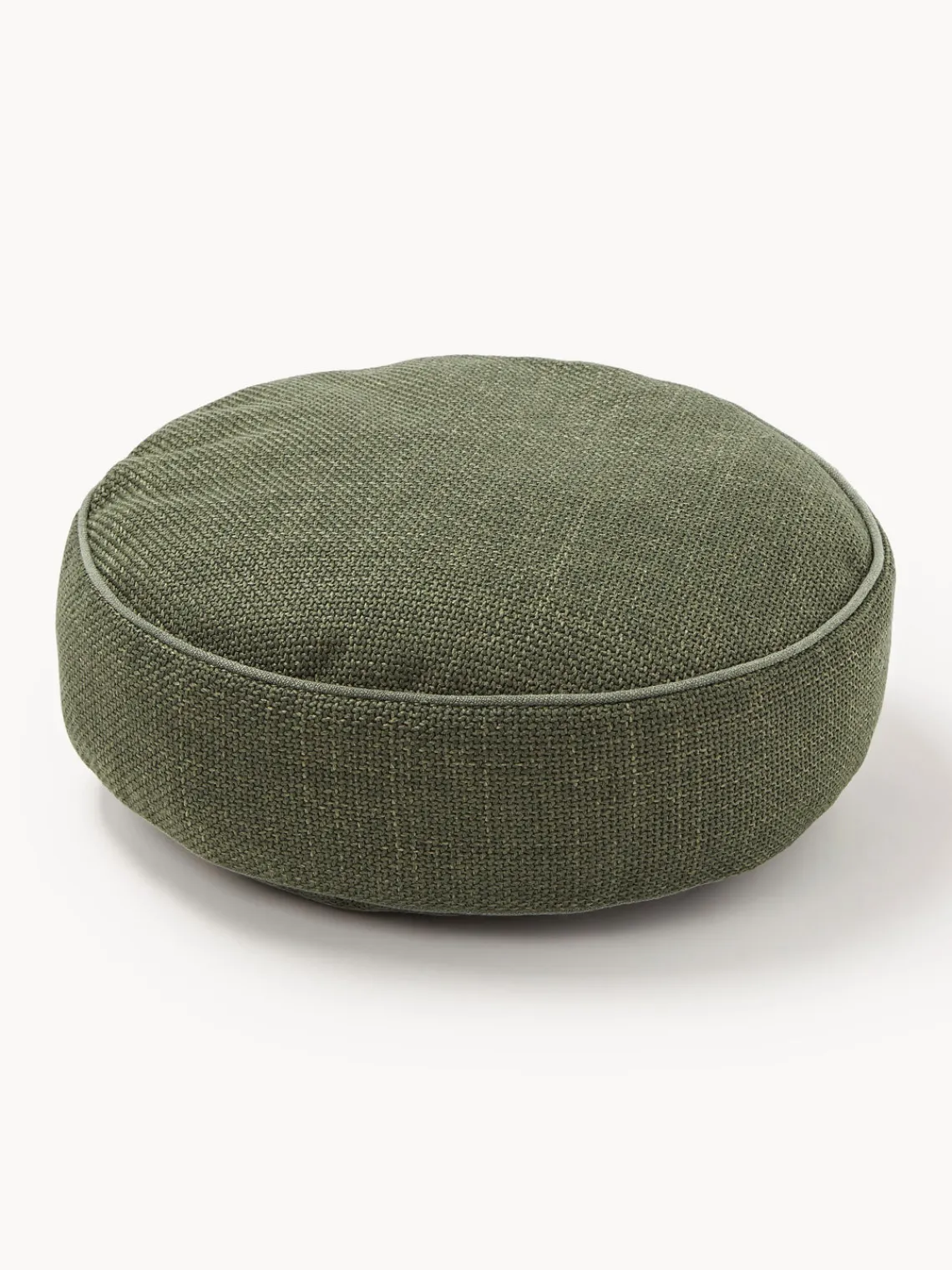 Clearance Cojín redondo decorativo con ribete Aya Cojines Decorativos|Mantas