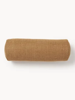 Clearance Cojín rulo con ribete Aya Mantas|Cojines Decorativos