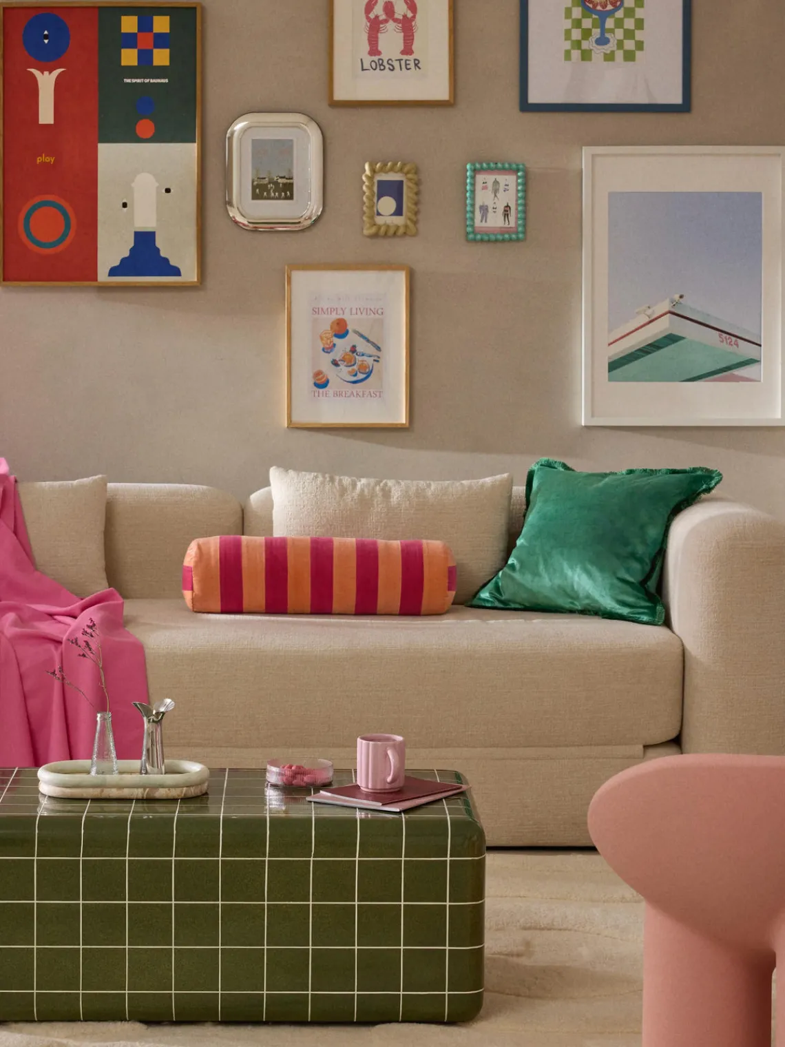 Outlet Cojín rulo de terciopelo patchwork Remus Mantas|Cojines Decorativos