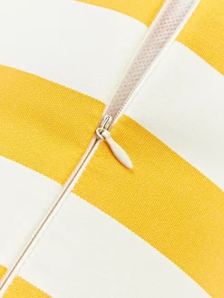 Cojines De Exterior|Cojines Decorativos></noscript>Westwing Collection Cojín rulo para exterior Cosby Blanco, amarillo limón