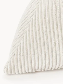 Cojines Decorativos|Mantas></noscript>Westwing Collection Cojín triangular de pana Kylen Blanco Off White