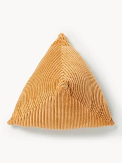 Cojines Decorativos|Mantas></noscript>Westwing Collection Cojín triangular de pana Kylen Naranja