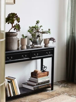 Mesas Consola|Consolas>Nordal Consola artesanal de madera de mango Moss