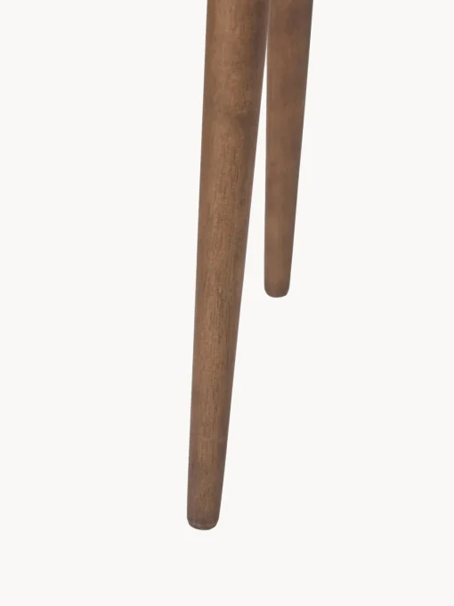 Mesas Consola|Consolas>Zuiver Consola de madera con puertas enrollables y frente acanalado Barbier Madera de nogal
