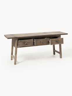 Mesas Consola|Consolas></noscript>Bloomingville Consola de madera de pino Camden