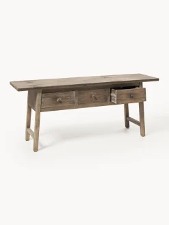 Mesas Consola|Consolas></noscript>Bloomingville Consola de madera de pino Camden
