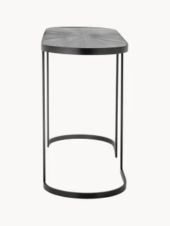 Mesas Consola|Consolas></noscript>Bloomingville Consola de metal con tablero de madera Carter