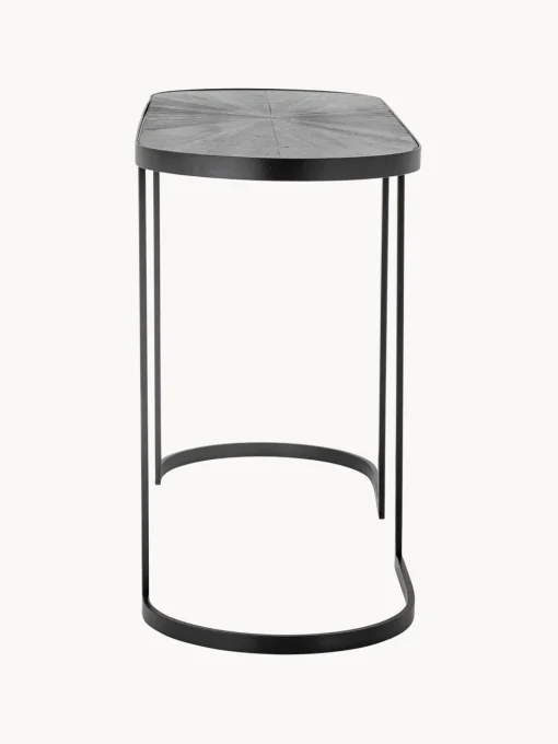 Mesas Consola|Consolas>Bloomingville Consola de metal con tablero de madera Carter