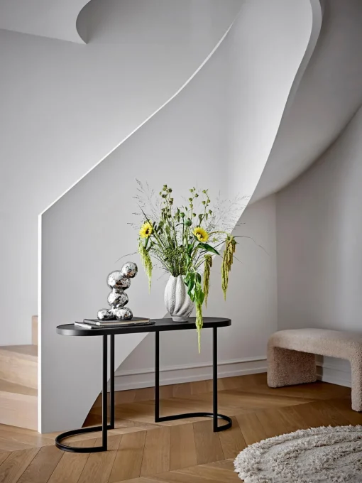 Mesas Consola|Consolas>Bloomingville Consola de metal con tablero de madera Carter