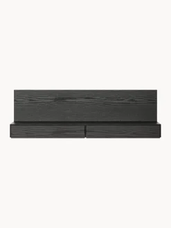 Mesas Consola|Consolas></noscript>New Works Consola de pared Tana Madera de roble lacada en negro