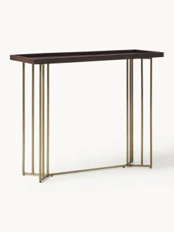 Discount Consola de recibidor de madera de mango Luca Mesas Consola|Consolas