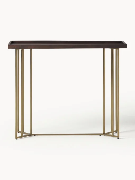 Discount Consola de recibidor de madera de mango Luca Mesas Consola|Consolas