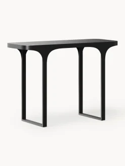 Mesas Consola|Consolas>Westwing Collection Consola en look mármol Bella Aspecto mármol negro