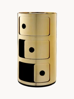 Clearance Contenedor de diseño Componibili, 3 módulos Cajoneras|Mesas Auxiliares