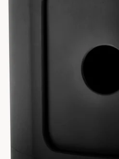 Cajoneras|Mesas Auxiliares></noscript>Kartell Contenedor de diseño Componibili, 3 módulos Negro mate