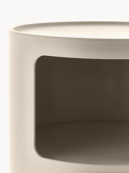 Cajoneras|Mesas Auxiliares>Kartell Contenedor de diseño Componibili, 3 módulos Beige mate