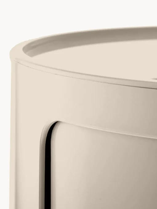 Cajoneras|Mesas Auxiliares>Kartell Contenedor de diseño Componibili, 3 módulos Beige mate
