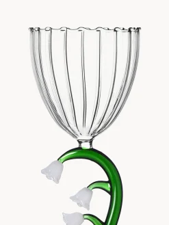 Copas De Vino|Vajillas Completas></noscript>ICHENDORF Copa de vino blanco artesanal Botanica Transparente, verde, blanco