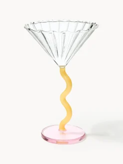 Outlet Copas de cóctel de vidrio de borosilicato Curve, 2 uds. Copas De Cóctel|Vajillas Completas