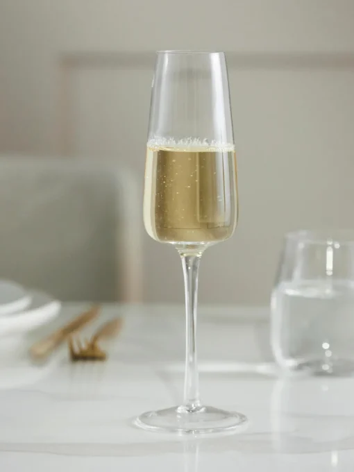 Copas De Champagne|Vajillas Completas>Westwing Collection Copas de champán sopladas Ellery, 4 uds. Transparente
