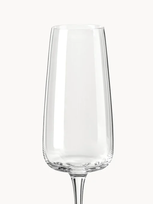 Copas De Champagne|Vajillas Completas>Westwing Collection Copas de champán sopladas Ellery, 4 uds. Transparente