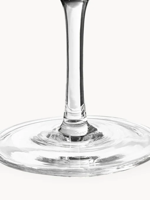 Copas De Champagne|Vajillas Completas>Ferm Living Copas de champán sopladas con relieves Ripple Gris transparente brillante