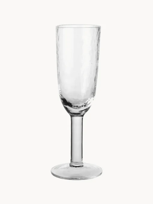 Copas De Champagne|Vajillas Completas>Broste Copenhagen Copas de champán sopladas Hammered, 4 uds.