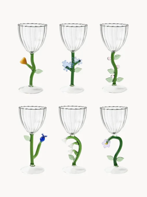Copas De Vino|Vajillas Completas>ICHENDORF Copas de vino artesanales Botanica, 6 uds.
