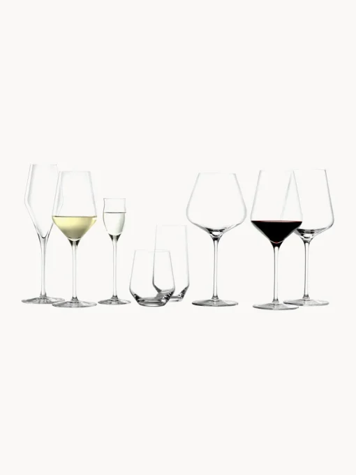 Copas De Vino|Vajillas Completas>Stölzle Lausitz Copas de vino blanco de cristal Quatrophil, 6 uds.