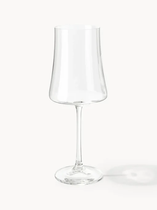 Online Copas de vino blanco de cristal Gwenda, 6 uds. Copas De Vino|Vajillas Completas