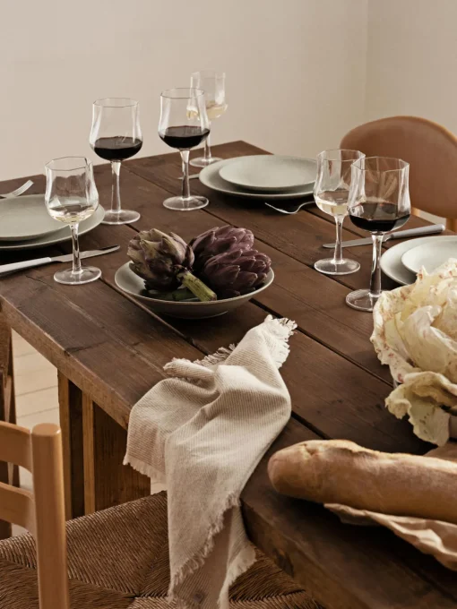 Copas De Vino|Vajillas Completas>Broste Copenhagen Copas de vino blanco sopladas Limfjord, 4 uds.