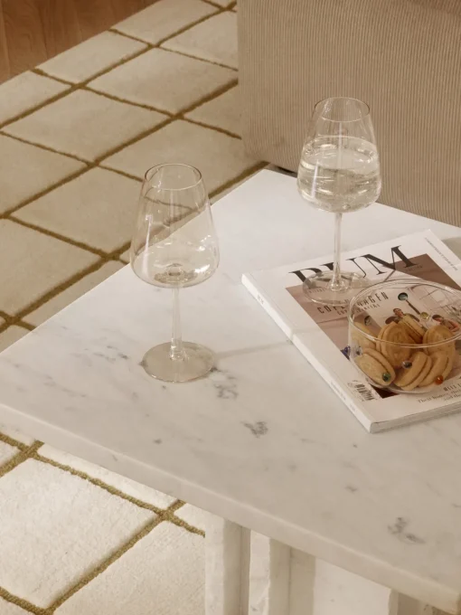 Outlet Copas de vino blanco sopladas Ellery, 4 uds. Copas De Vino|Vajillas Completas