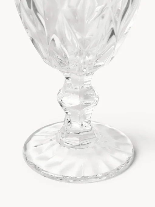 Copas De Vino|Vajillas Completas>Westwing Collection Copas de vino con patrón texturizado Colorado, 4 uds. Transparente