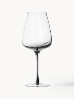 Copas De Vino|Vajillas Completas>Broste Copenhagen Copas de vino de vidrio soplado artesanalmente Smoke, 4 uds.